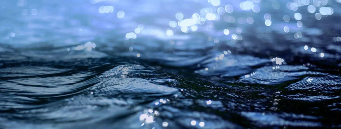 waves of blue water